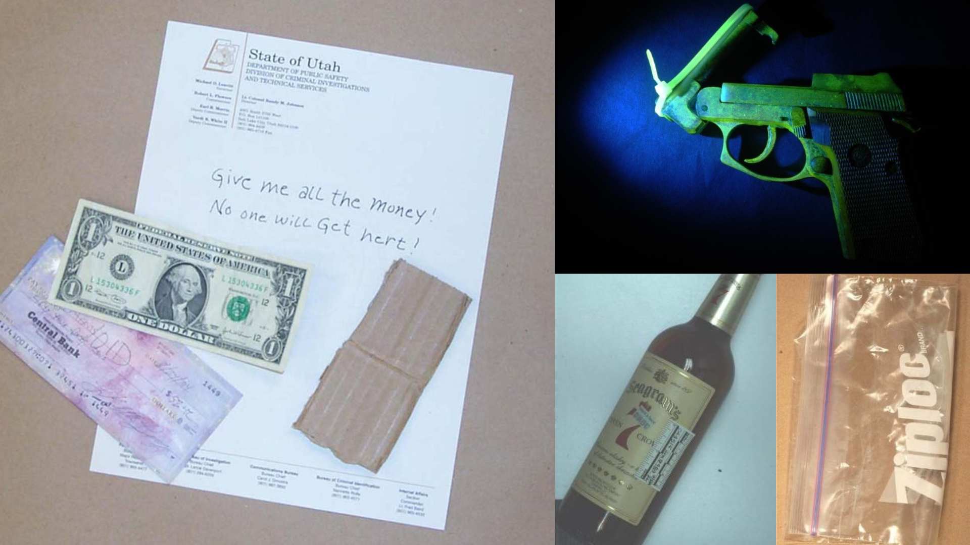 Examples of porous and non porous materials