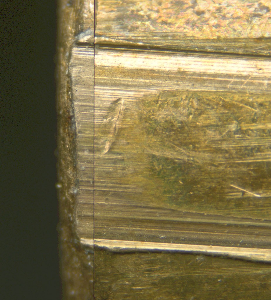 Two images are set side by side to show the impressions match